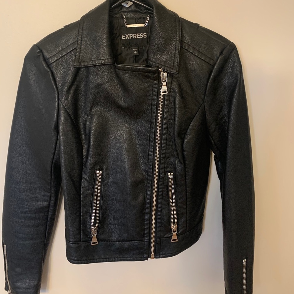 Womens Express Leather Jacket